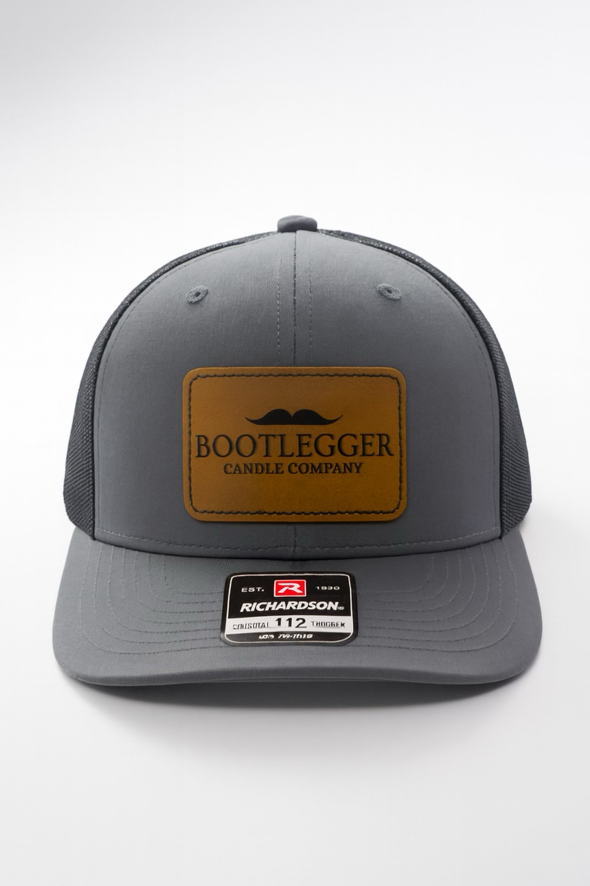 Bootlegger Leather Patch Trucker Hat